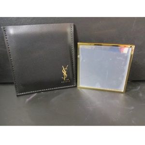 YSL beauty mirror and case